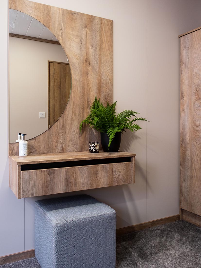 Ash Lodge master bedroom retreat, Lake District lodge stay